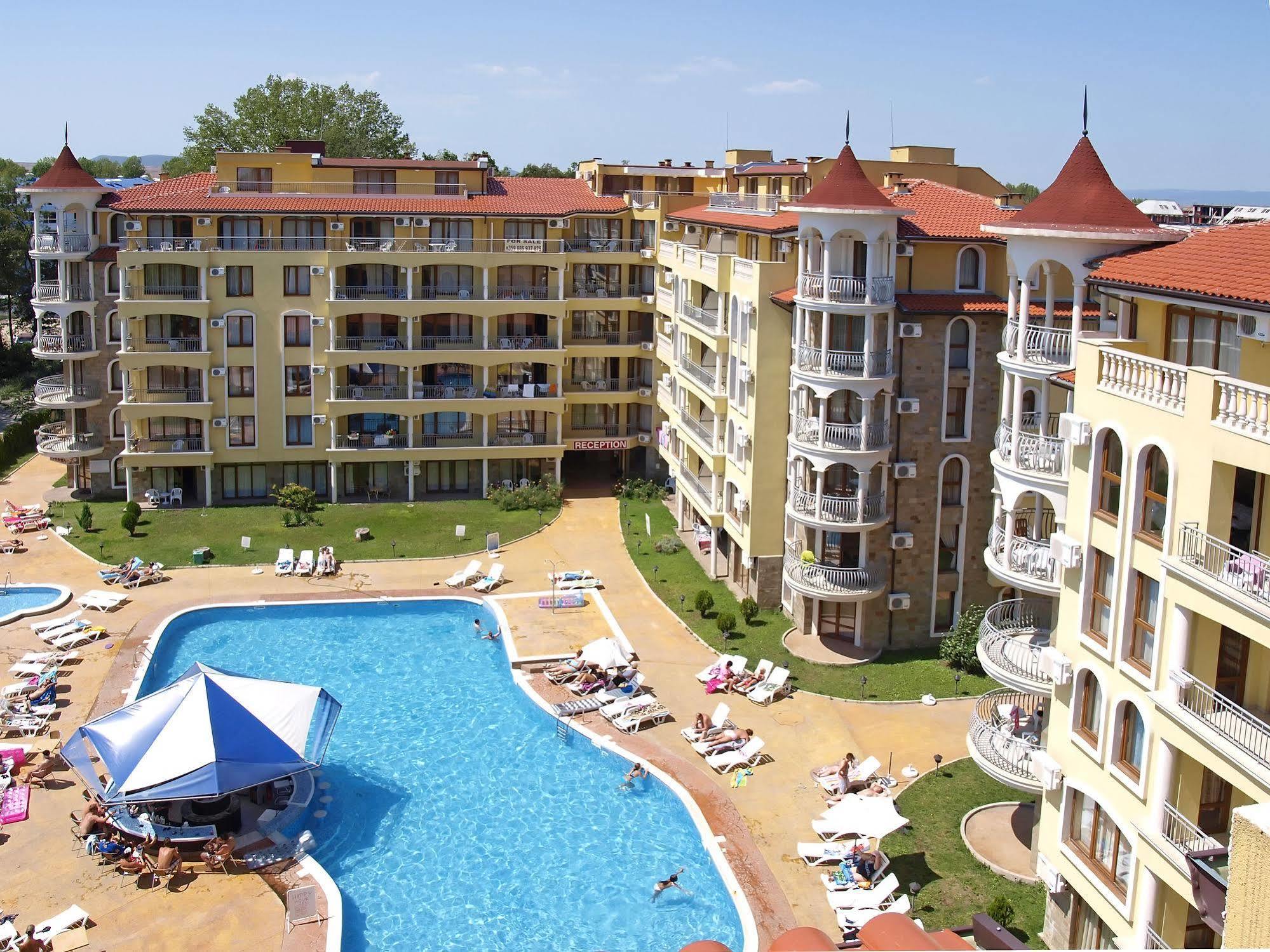 Summer Dreams -Apartcomplex Sunny Beach Eksteriør billede